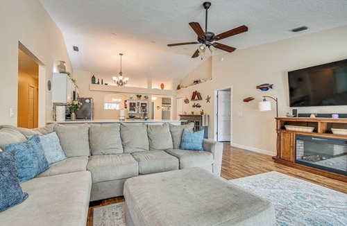 Rockledge House | Pool, Hot Tub, Outdoor Kitchen Near Cocoa Beach