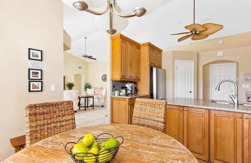Caloosahatchee Villa | Pretty Waterfront Home w/Heated Pool/Spa + Tiki