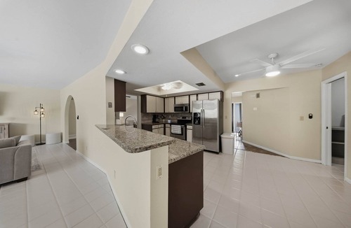 Palm River Estates House | Private Heated Pool North Naples Home Near Beach