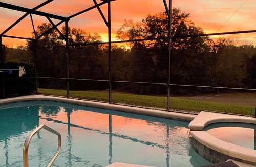 Windsor Palms Villa | Private Pool/Spa, Outdoor TV, Woodland Views, Windsor Palms, Minutes to Disney