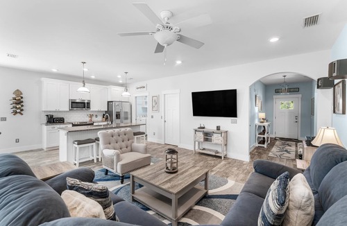 Riviera Beach House | Private Pool Retreat, Walk to Beach, One-Level Family Beach House, West End PCB
