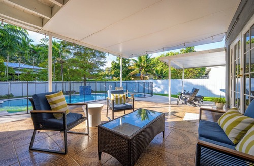 Miami Springs House | Ravenville Home and Pool - 3-bedroom house with AC in charming Miami Springs