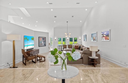 Palm Beach Gardens House | Restoration Hardware Home on PGA National Golf Course with Salt Water Pool
