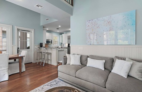 WaterSound Beach House | Salt Box Lane Retreat | Private Beach | Golf Cart/Bikes Provided