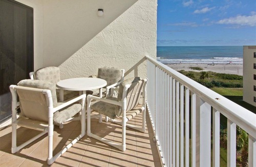 Cocoa Beach Condo | Sandcastles condo 614, great side ocean view and fantastic reviews
