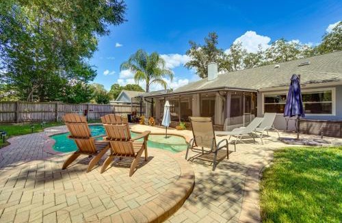 Orlando House | Screened Lanai + Fenced Yard: Luxe Orlando Home
