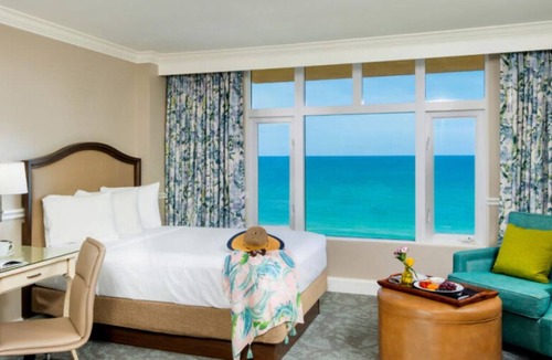 Daytona Beach Shores Hotel | Seafront King Balc | The Shores | Ocean balcony, s’mores | 2 Units