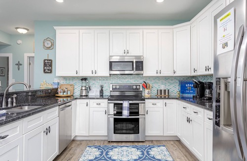 Surf Side Shores House | Seas The Day! at our HUGE beach property with a Heated Pool!