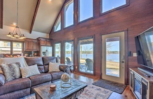 Shelby House | Shoreline Home with Boat Dock and Fire Pit in Shelby!