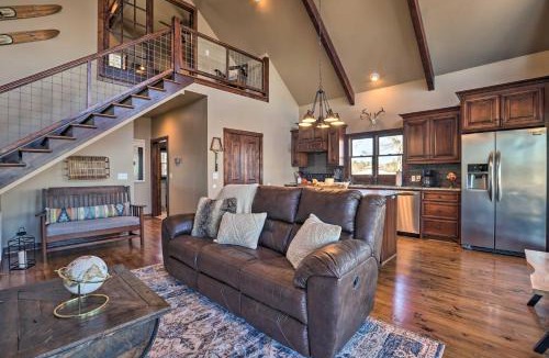 Shelby House | Shoreline Home with Boat Dock and Fire Pit in Shelby!