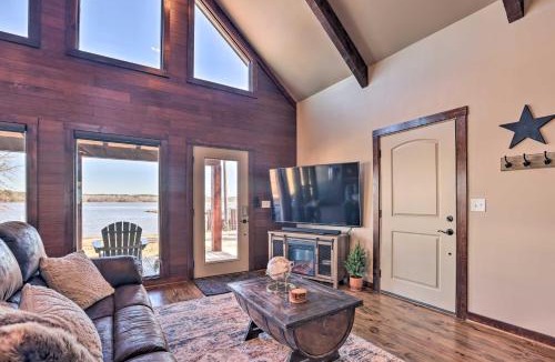 Shelby House | Shoreline Home with Boat Dock and Fire Pit in Shelby!