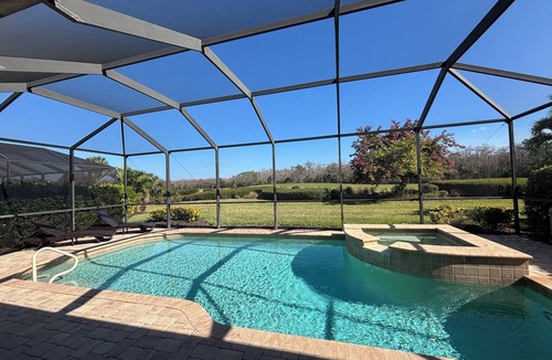 Naples House | Single family home with stunning views of golf course and private saltwater pool
