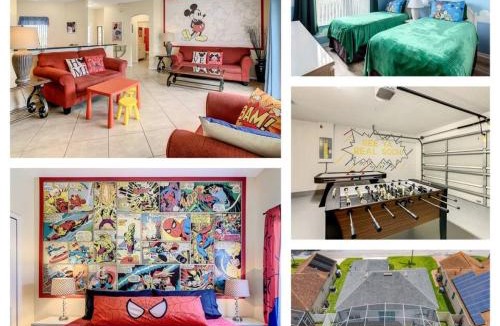 Esprit House | Single Level POOL Home Themed Room by Disney