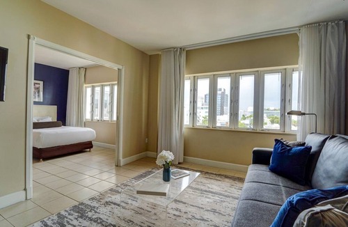 City Center Resort | South Beach Sagamore on the beach-1 King bed, separate living room space, wetbar