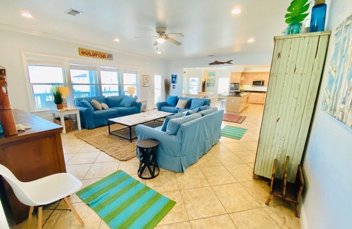Pensacola Beach House | Spacious 11 BR Gulf View Home | Private Pool | Pet Friendly | Event Friendly