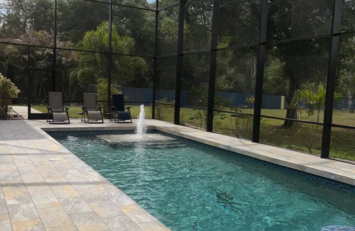 Biggar House | Spacious 4-bedroom estate Pool, Lake, centrally located Fort Myers