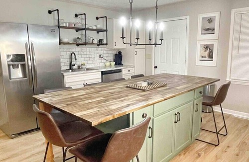 Decatur House | Spacious 5BR Family Getaway | Game Room + Fire Pit