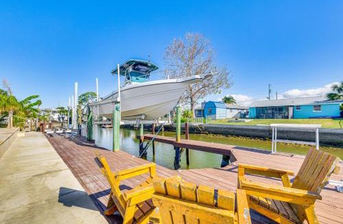 Hudson Beach Estates House | Spacious Canalfront Home w/Pool ~ 1/2 Mi to Beach