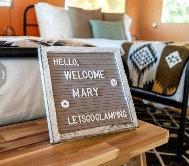 Braden River Other | Spacious Double Safari Tent with Private Fire Pit Near Anna name Island in Bradenton, Florida