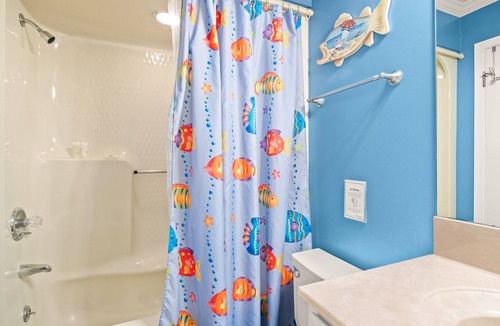 Gulf Lagoon Beach Condo | Spacious European villa with pool - across from the Grand Lagoon beach