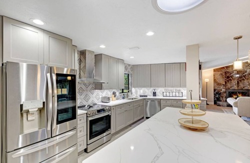Palm Harbor House | Spacious Retreat with Heated Pool/Spa