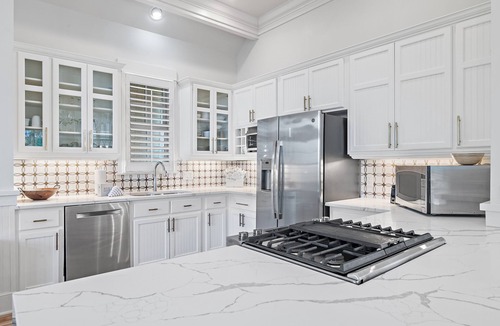 Cottage District House | Spacious WaterColor Escape with Private Pool, Bikes & Golf Cart Near Seaside