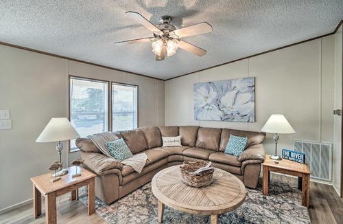 Welaka House | Sunny Waterfront Welaka Home w/Private Dock!
