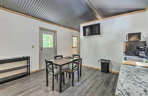 East Tallassee Cabin | Tallassee Cabin w/Forest Views Near Creek!