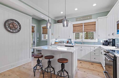 Watercolor House | The WaterColor Escape You've Been Dreaming Of – Remodeled Kitchen/Golf Cart