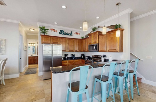 Villages of Crystal Beach House | Three-Story Home w/Washer/Dryer, Gas Grill, Central A/C, & Shared Pool, Hot Tub