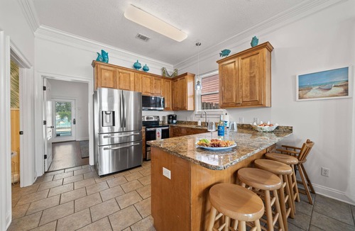 Holiday Beach House | Tidepool Manor - Newly Remodeled -Walk to Beach -Private Heated Pool - Sleeps 15