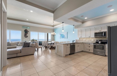 Palm Coast House | Tiki Tides Oceanfront Beach Home 7BR, Elevator, Heated Pool & Private Boardwalk