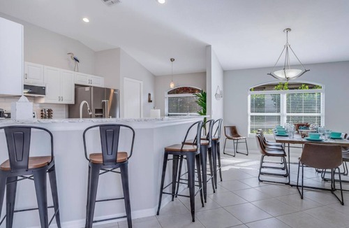 Central Naples House | Tivoli Serenity | Modern Salt Pool Villa with Water View! King Beds!