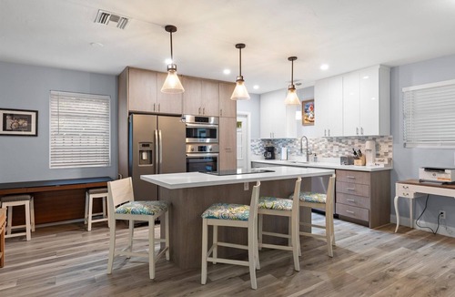 Midtown House | Tropical 3BR Casa Marina Retreat w/Private Pool — Steps to Higgs Beach