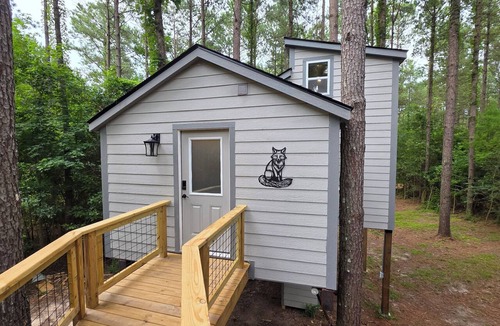 Mount Olive Cottage | Truly Unique Treehouse - The Fox Den at Pines and Pillows Treehouses