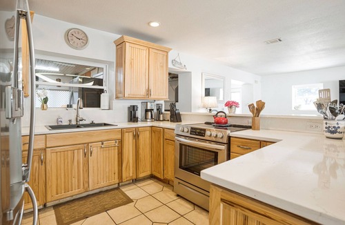 Pensacola Beach House | Ultimate Family Home! Game Porch/No Stairs/Pets/Pool/Tesla Charger