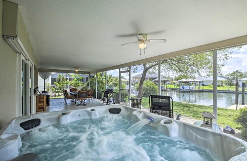 Bal Harbour House | Updated Apollo Beach Home with New Dock and Hot Tub!