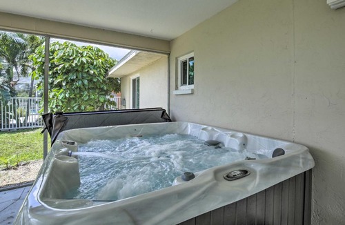 Bal Harbour House | Updated Apollo Beach Home with New Dock and Hot Tub!