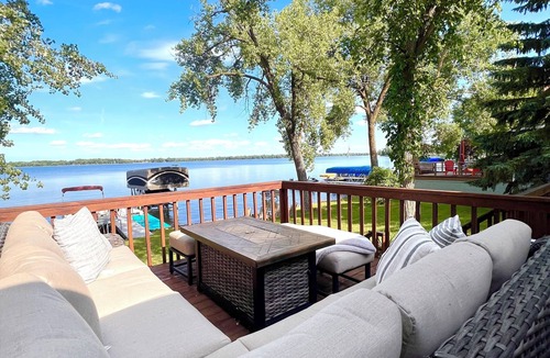 Dent Cabin | Updated, clean and cozy two bedroom cabin on desirable clean, hard bottom lake.