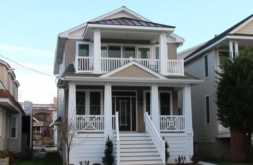 North End Condo | Upscale New 3BR 2nd Floor Condo 2 Blocks to Beach Walk to Boardwalk & Town