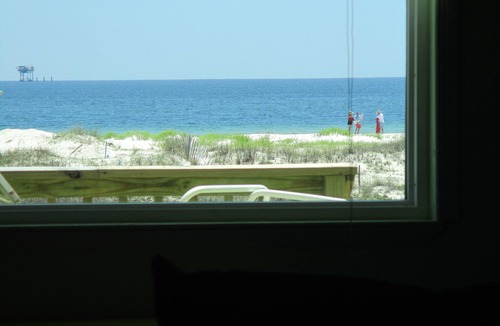 Fort Morgan House | Walk 75yds to Beach Incredible View Unpopulated Secluded Safe Area Pet Considerd
