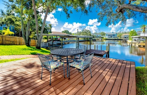 Baywood Village House | Waterfront Gulf Intercoastal Dockside Dream