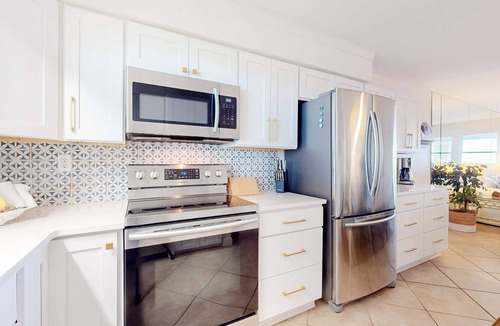 Orange Beach East Condo | Waterfront, gulf view condo by beach with pool, dock & balcony
