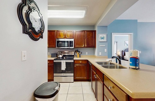 Waterside Village Condo | Waterfront Home Close to Beach w/Shared Pool, Hot Tub, Free WiFi, & Central AC