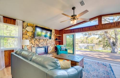 Old Town House | Waterfront Home w/Boat Dock & Slip in Old Town!