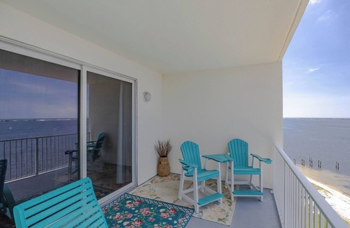 Ono Island Condo | Waterfront Listing In Beautiful Harbour Pointe! Gulf View, Too!