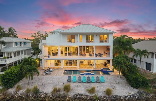 Bonita Shores House | Waterfront Luxury Estate - 5BR/6.5BA, Heated Saltwater Pool, Spa, & Near Beach