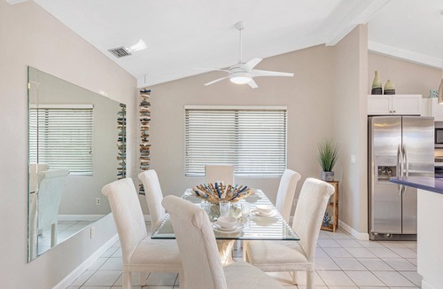 Fort Myers Villa | Waterfront Pet Friendly Villa, Heated Pool & Pool Table- Villa Nautical Breeze - Roelens Vacations