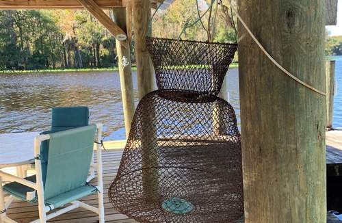 Satsuma House | WATERFRONT RETREAT ON DEEP RIVER WITH LG DOCK AMAZING VIEWS & WILDLIFE