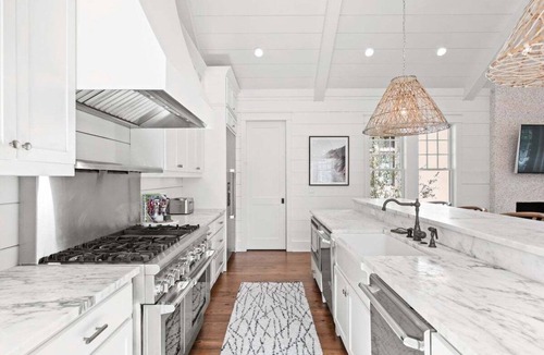 WaterSound Beach House | Watersound Beach! With Carriage House, Private Pool, LSV/Golf Cart, & 4 Bikes!